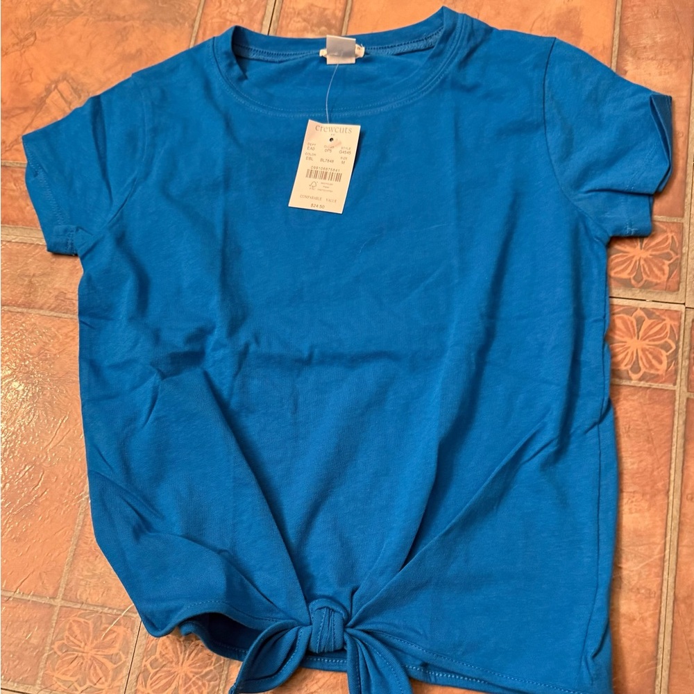Vibrant Blue Kids Short Sleeve Tee